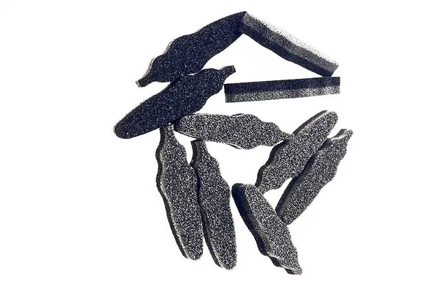 Foam Beetle Body B/C RES-2006 corpi mosca 10 pz bicolore