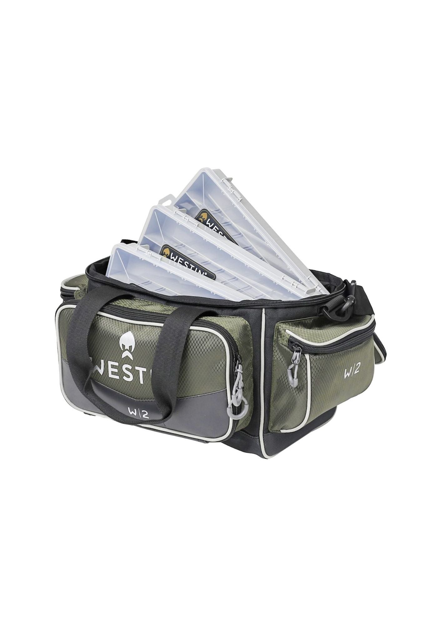 Westin W2 Lure Bag Small borsa da pesca con 3 box impermeabile