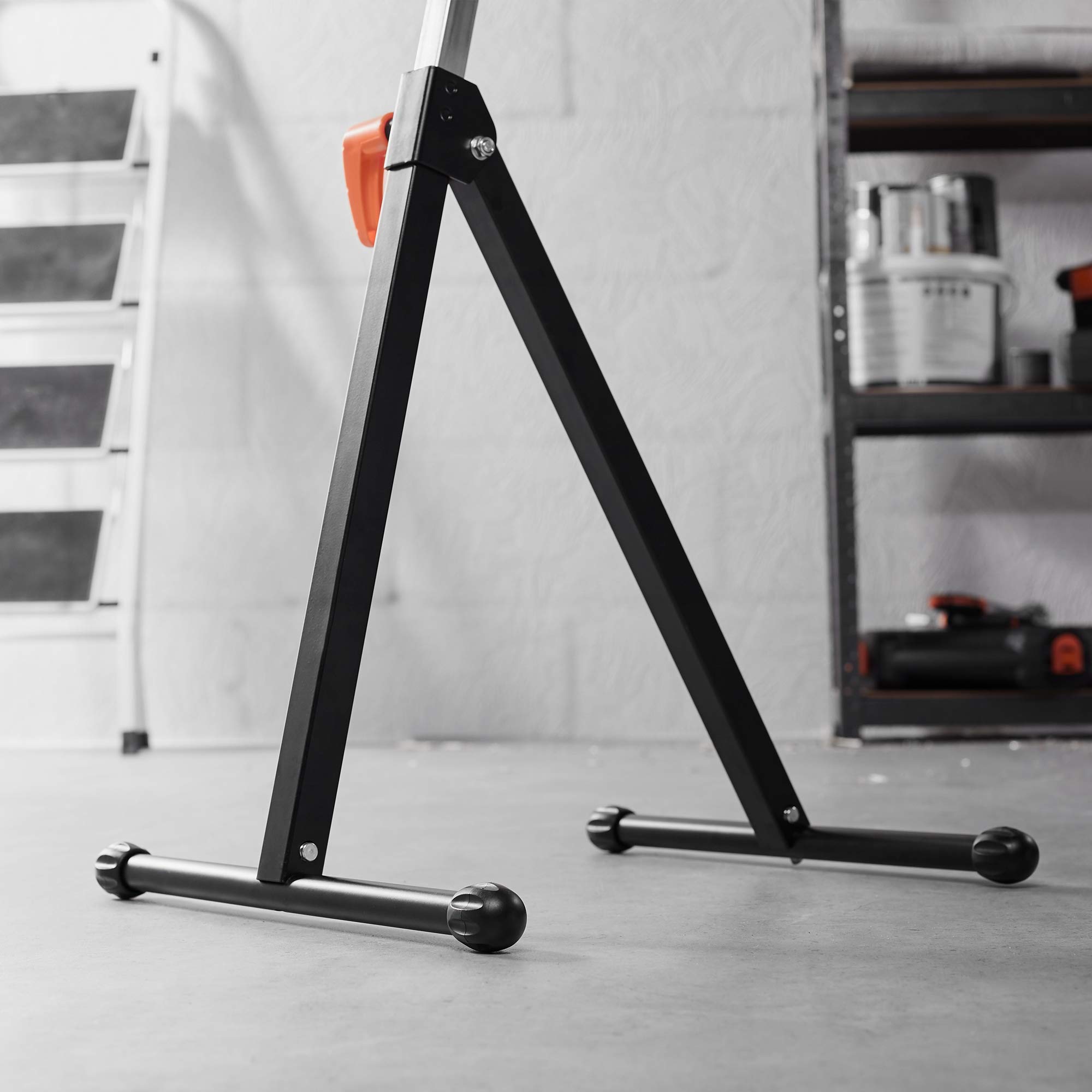 VonHaus supporto rullo acciaio altezza regolabile 68-108 cm