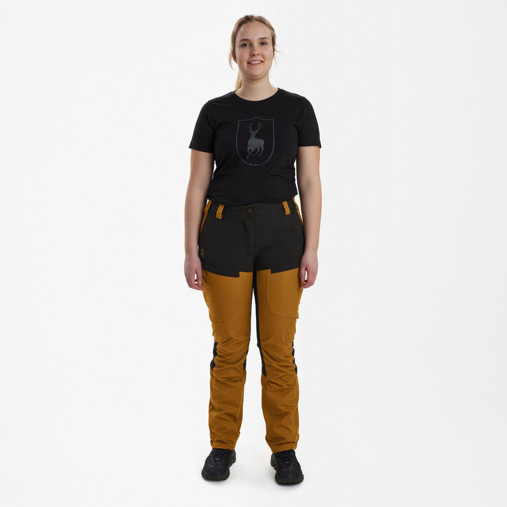 Deerhunter Lady Ann pantaloni caccia donna bronze elasticizzati