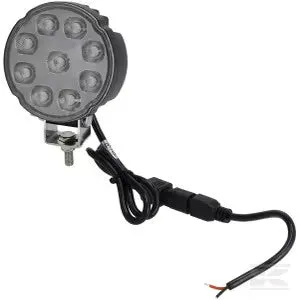 Faro lavoro LED rotondo 27W 3420 lumen luce bianca