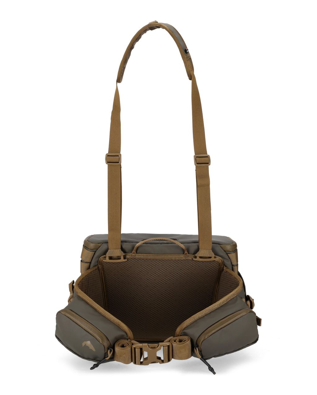 Simms Headwaters Hip Pack marsupio pesca Hickory 10 litri idrorepellente