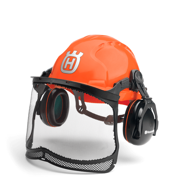 Husqvarna Classic casco forestale con visiera e cuffie