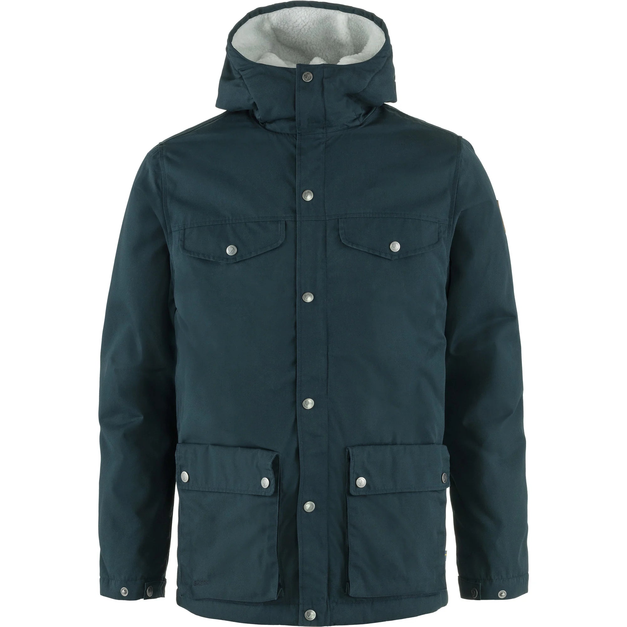 Fjällräven Greenland Winter Jacket giacca invernale navy M teddy