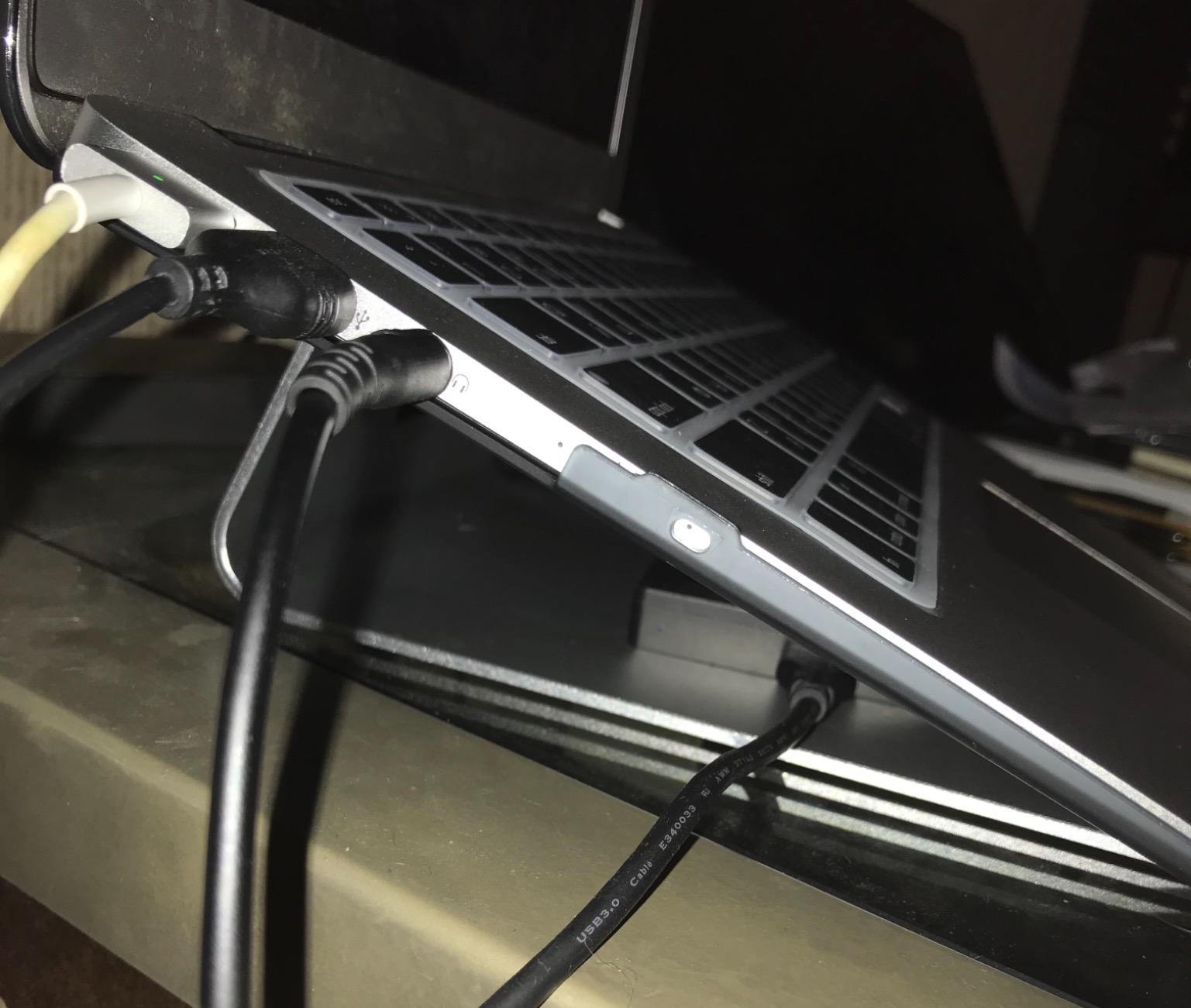 VonHaus supporto laptop alluminio scrivania ergonomico