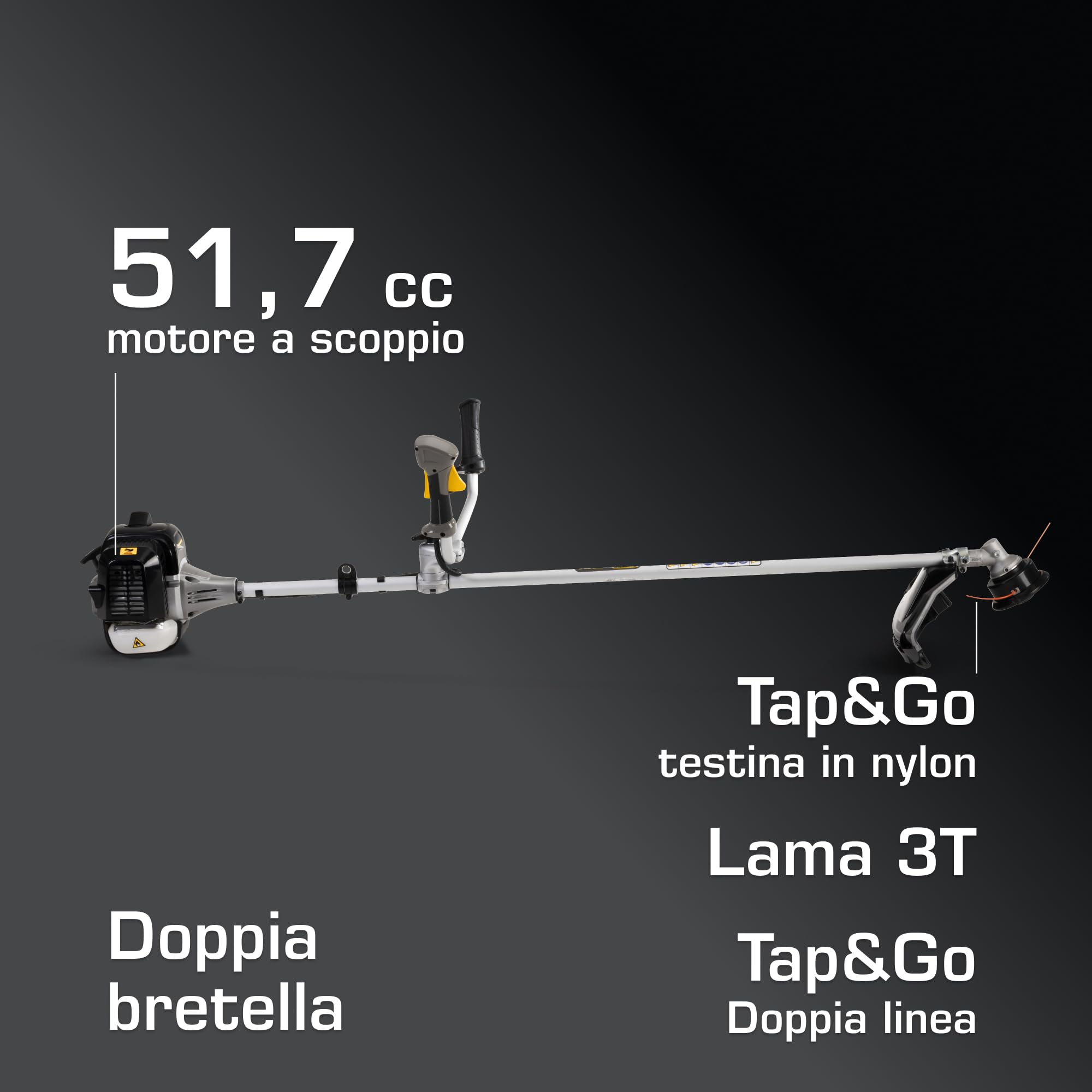 Alpina ABR 52 D decespugliatore a benzina 51,7 cm³