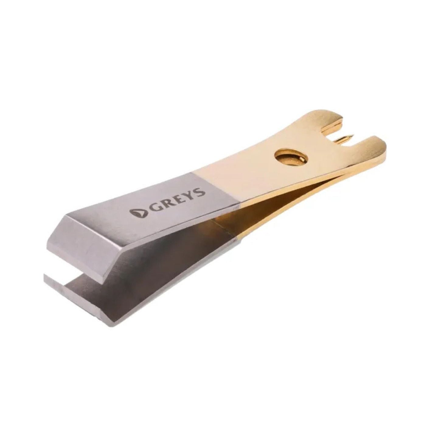 Greys Line Clipper tagliafilo pesca acciaio con pulisci occhielli