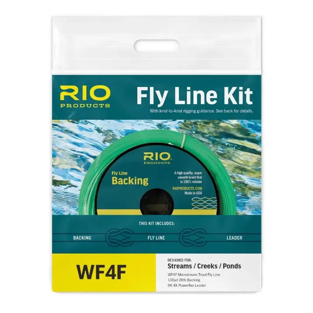 RIO Mainstream Trout Fly Line Kit coda da pesca galleggiante