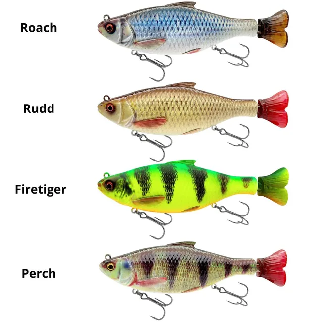 Savage Gear 3D Hard Pulsetail Roach 13,5 cm 40 g esca sonora