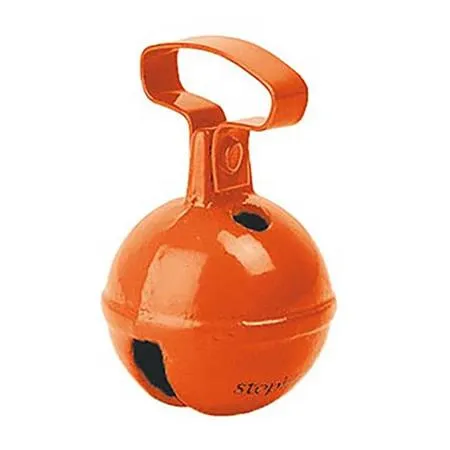 Campanello cane arancione 2,7 cm da collare