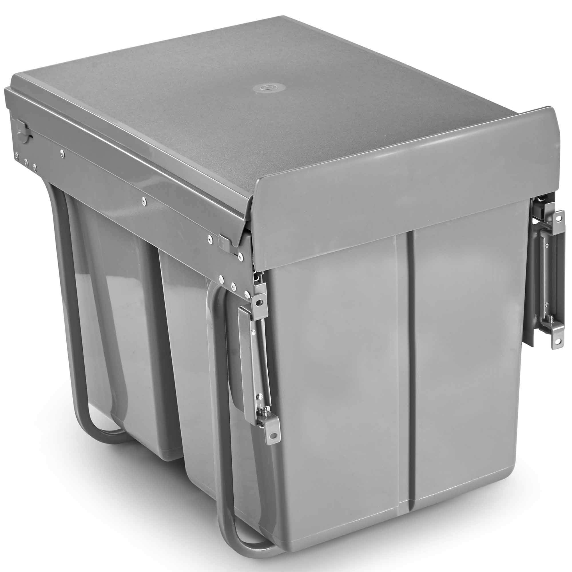 VonHaus Pattumiera Estraibile Cucina 40L in ABS