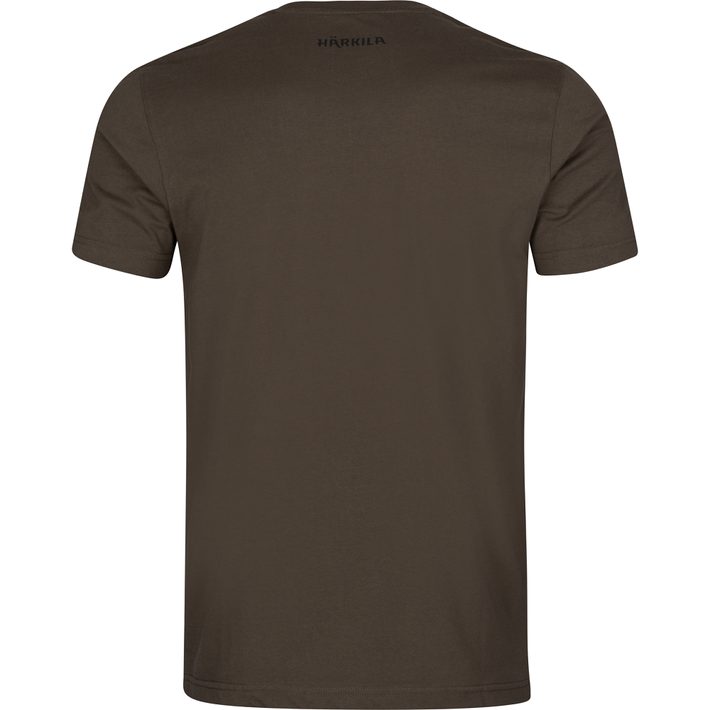 Härkila Gorm t-shirt cotone shadow brown morbida