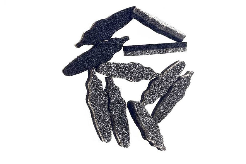 Foam Beetle Body B/C RES-2006 corpi mosca 10 pz bicolore