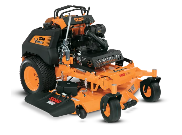 Scag V-Ride II rasaerba stand-on in piedi