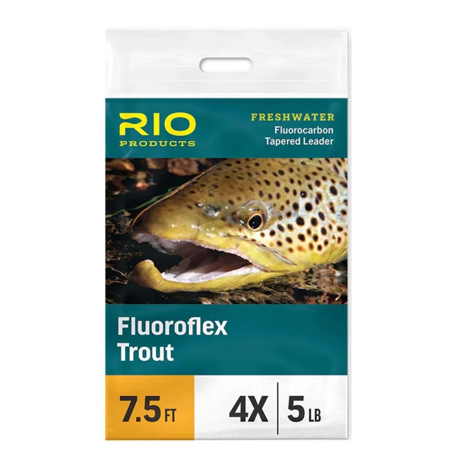 Rio Fluoroflex Trout finale pesca mosca 9 ft 2X