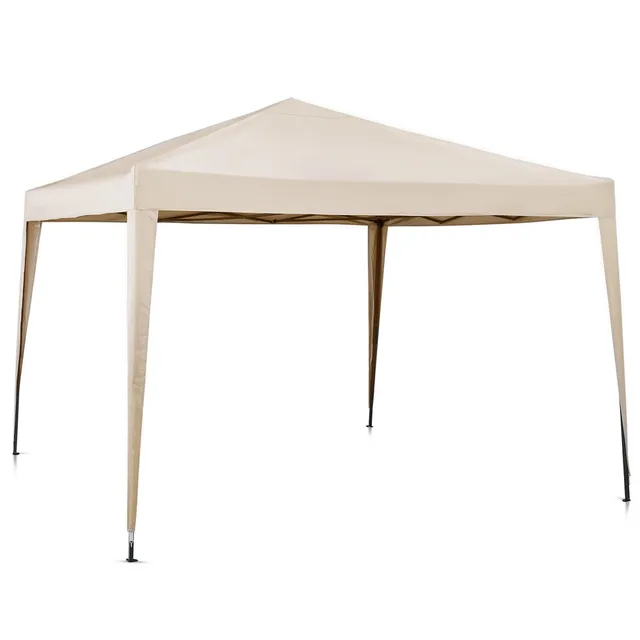 VonHaus Gazebo 3x3 Avorio impermeabile