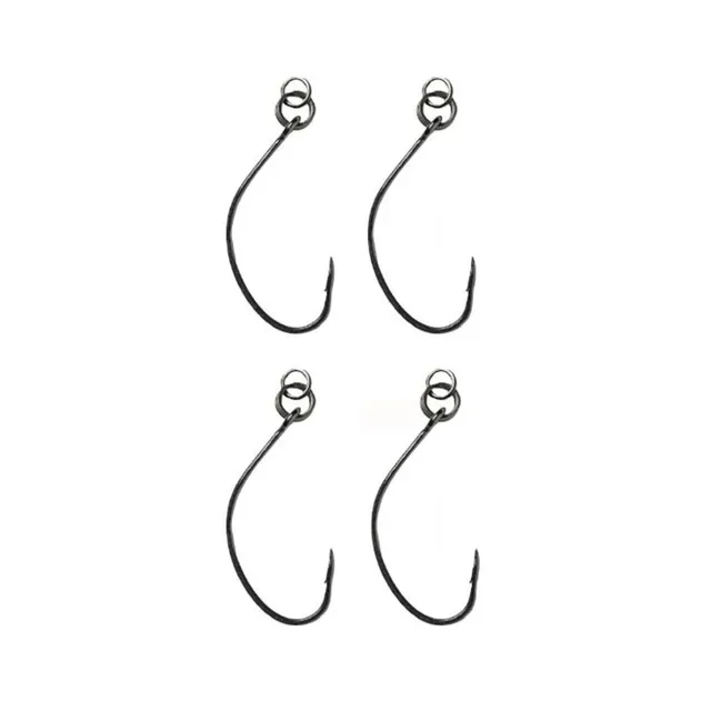 Savage Gear Ring Rigged ami singoli 8 pz per trota di mare