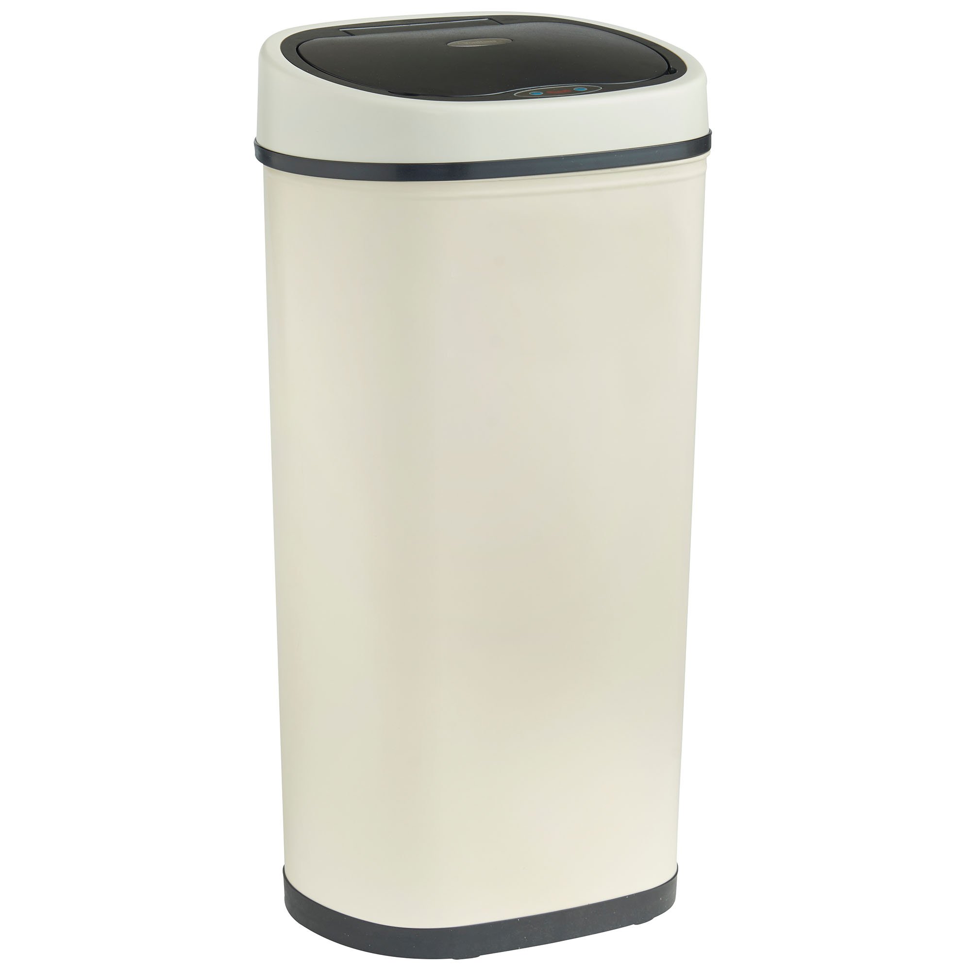 Vonhaus Pattumiera Automatica 50 Litri Crema Acciaio Inox