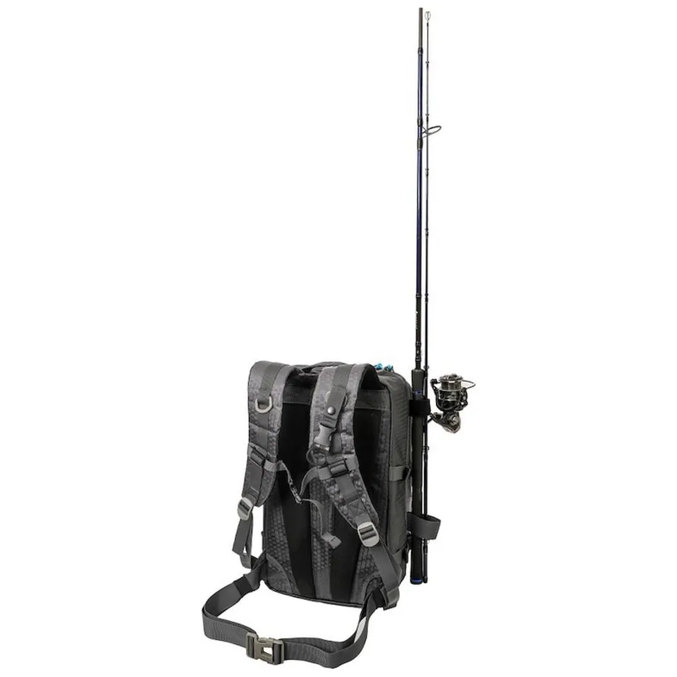 Westin W4 HD zaino da pesca L con scatole impermeabile