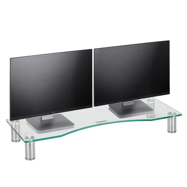 VonHaus Supporto Monitor Vetro Large 70cm 30kg