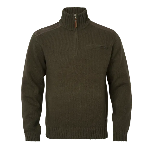 Härkila Annaboda WSP maglione mezza zip willow green