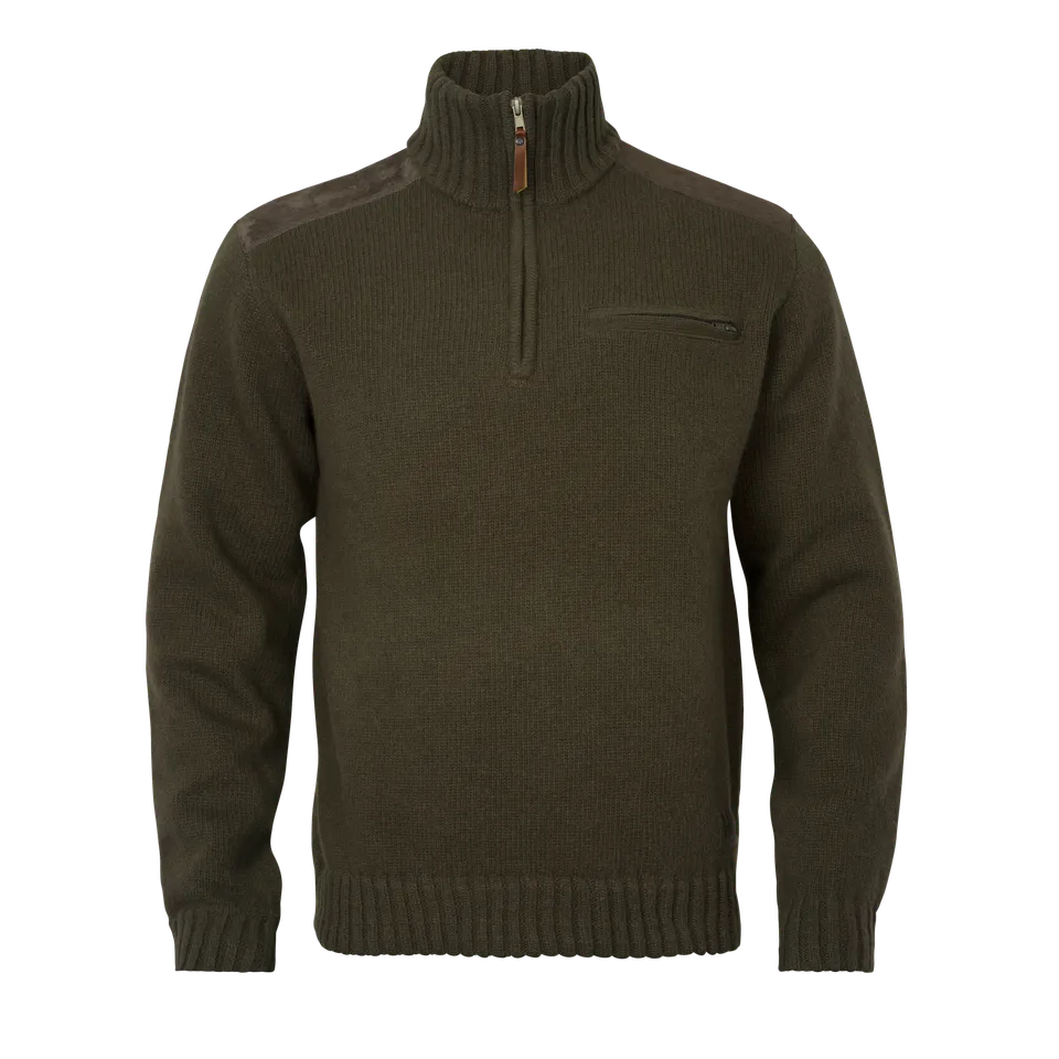 Härkila Annaboda WSP maglione mezza zip willow green