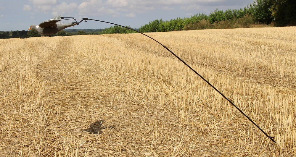 Duesvupper Asta flessibile per richiami volo in vetroresina