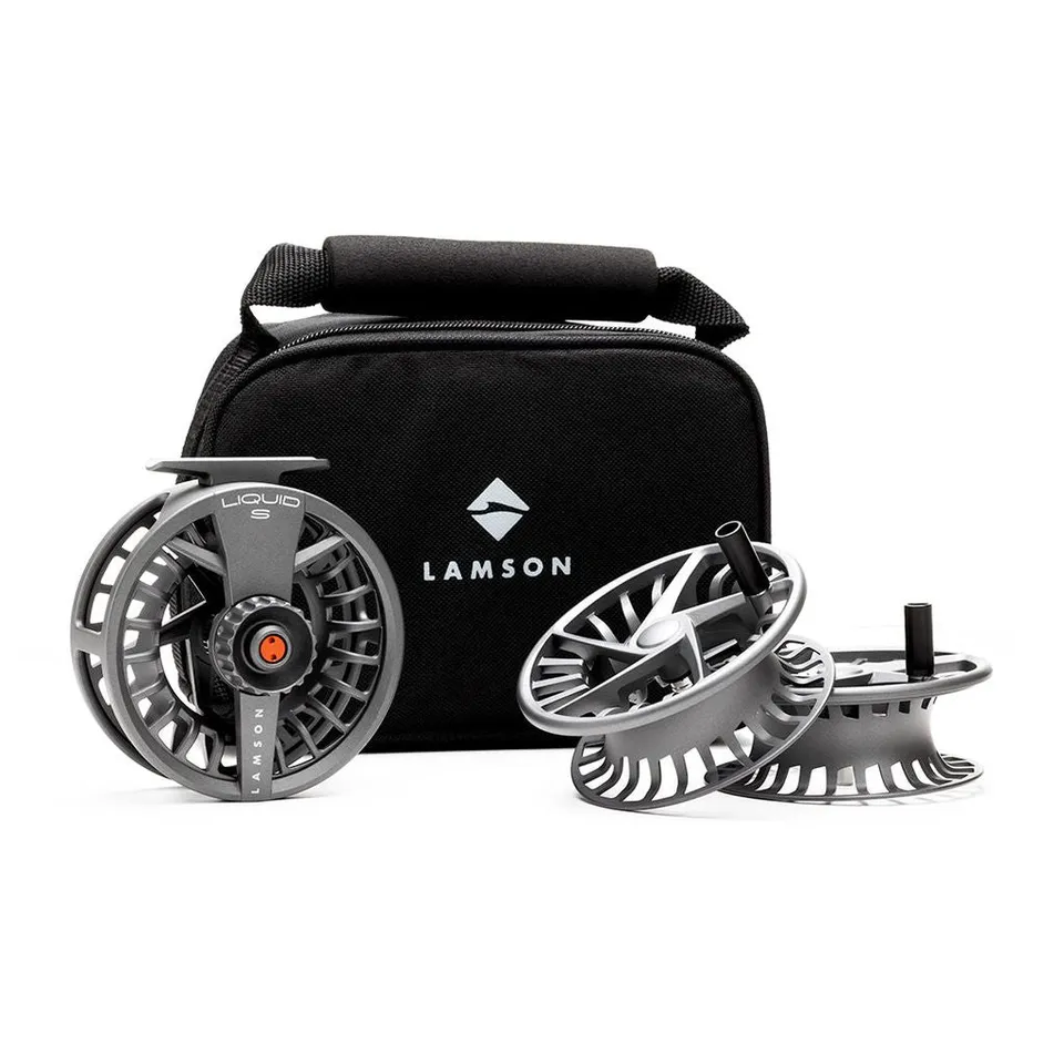 Lamson Liquid S 5+ mulinello mosca set 3 pezzi