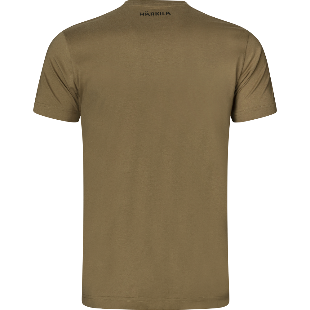 Harkila Logo Band t-shirt Dark Antique Bronze M