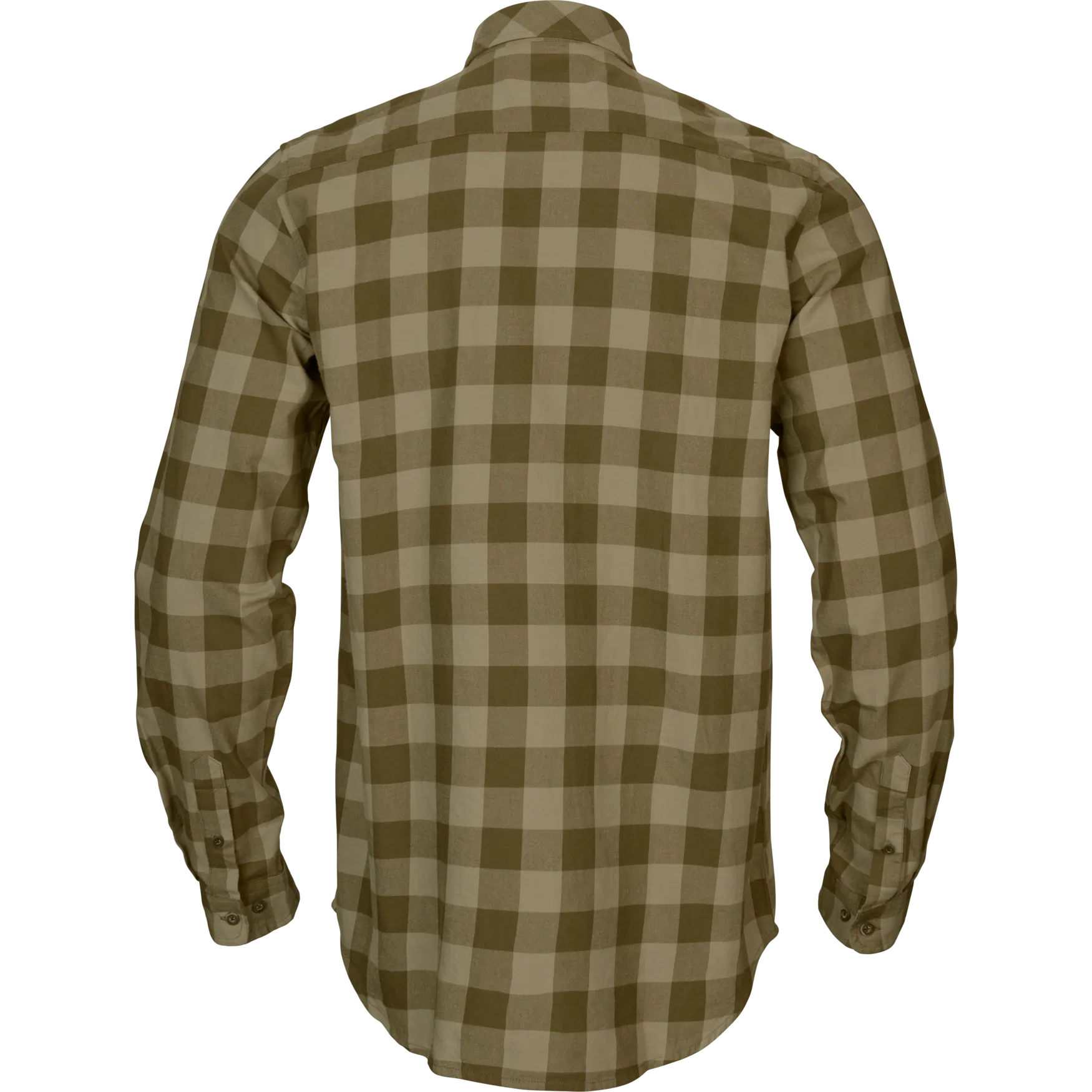 Härkila Skandinavisk L/S camicia caccia Dark Olive Check