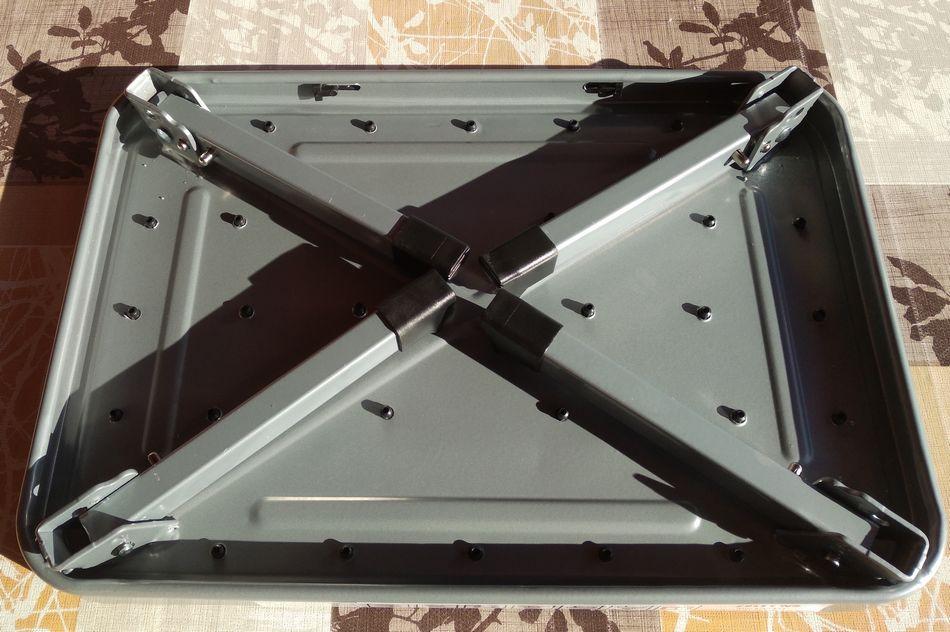 VonHaus Sgabello Scaletta Pieghevole Antiscivolo Acciaio