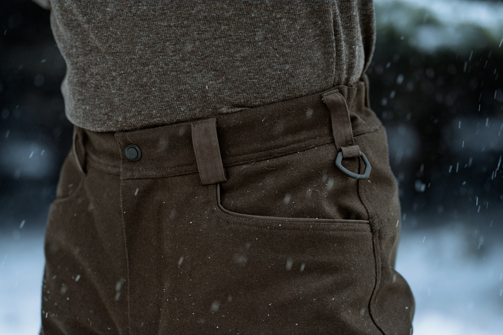 Härkila Kodiak CleverWool HSP pantaloni caccia verde