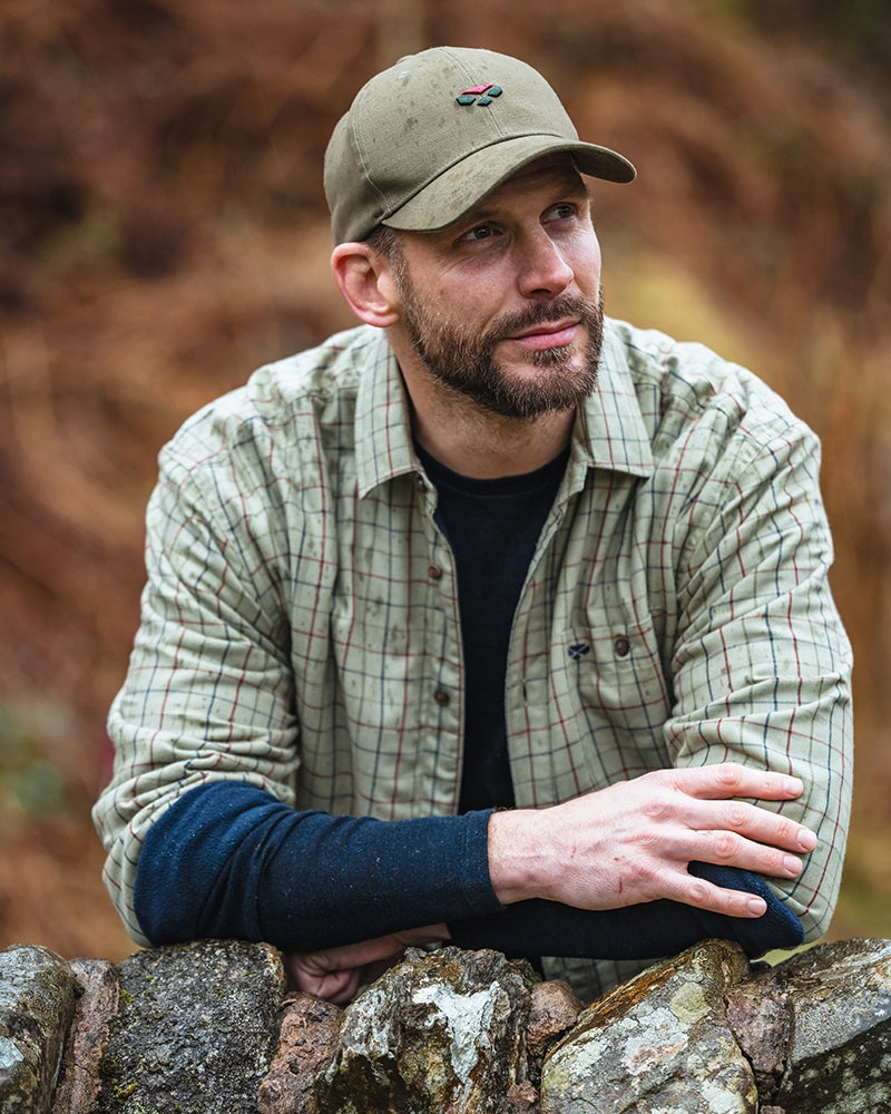 Birch Micro-Fleece camicia Olive Tan in pile