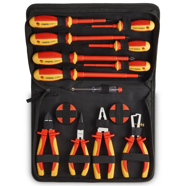VonHaus Set Utensili Isolati VDE 15 Pezzi 1000V
