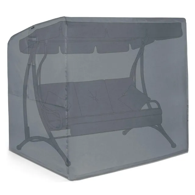 Vonhaus Copertura Mobili da Giardino Impermeabile Grigio Ardesia