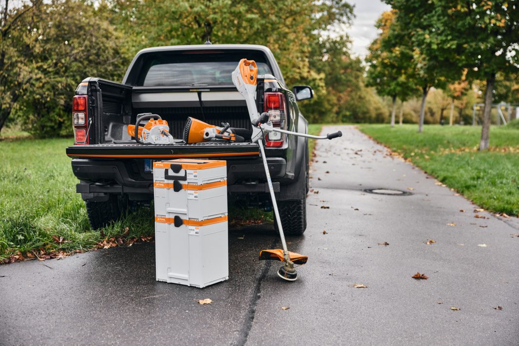 STIHL Box M Valigetta Batterie antipolvere