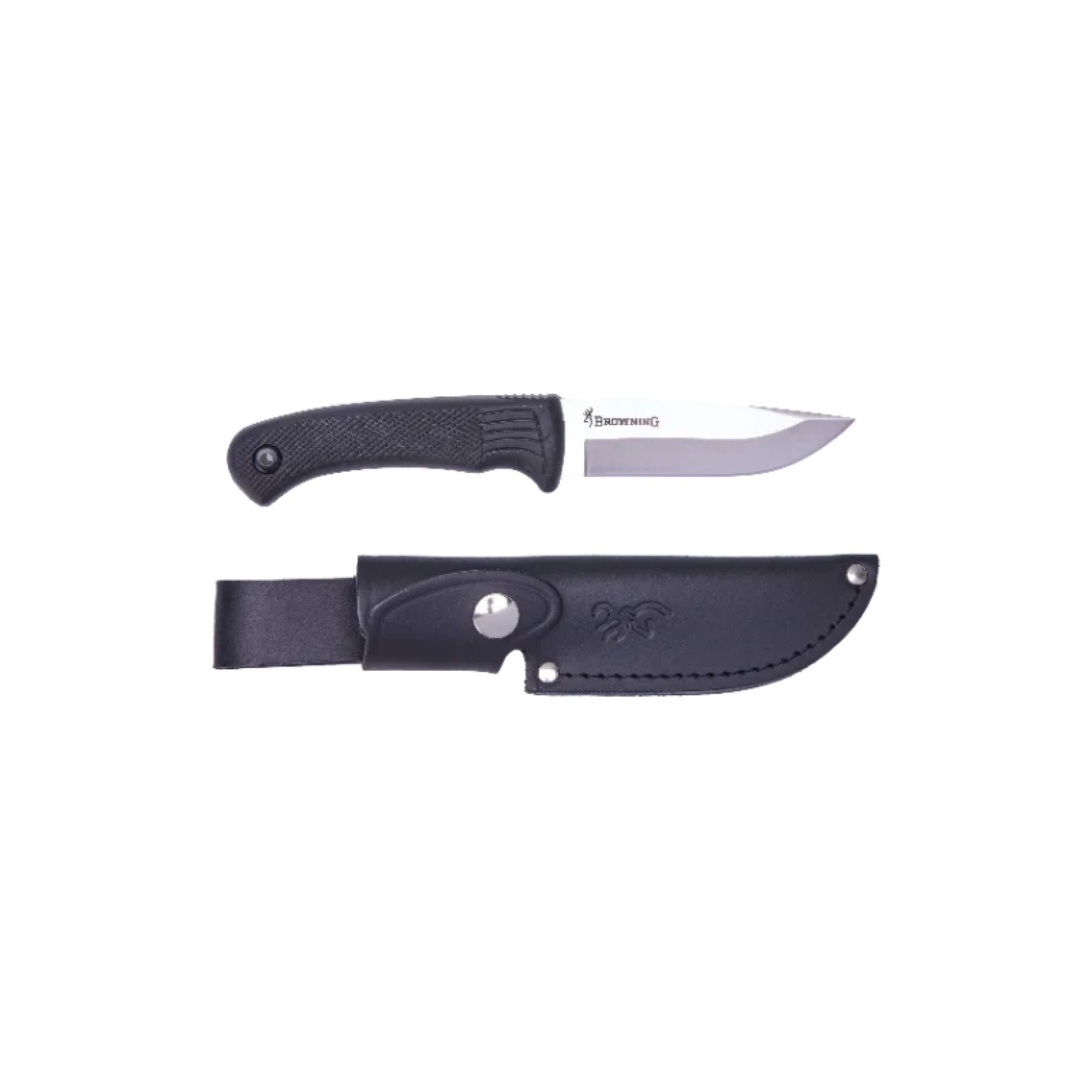 Browning Pro Hunter coltello caccia 10 cm Rubber Black