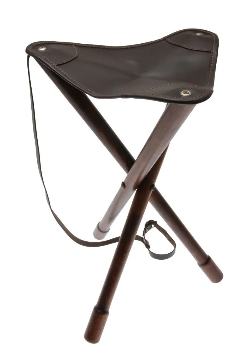 Hunters Choice Jagtstol 3 gambe 80 cm sgabello caccia pelle