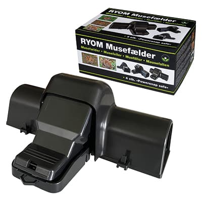 Ryom Powersafe trappola topi 4 pezzi senza veleno