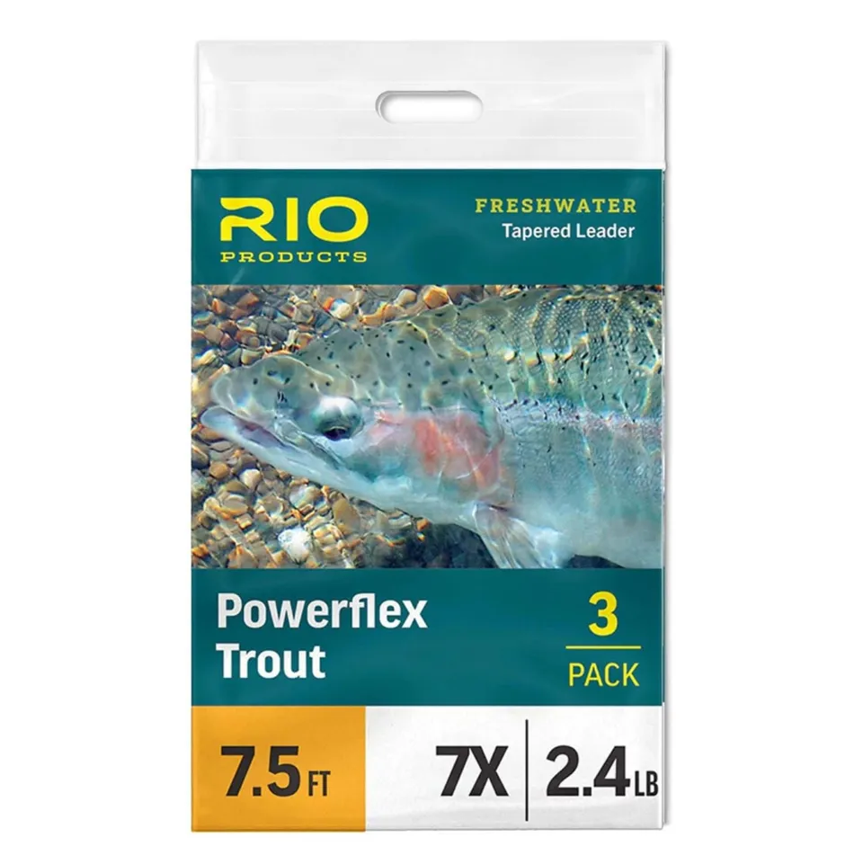 RIO Powerflex Trout finale pesca a mosca 9 FT 3X