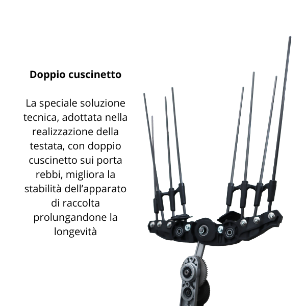 E-4800 abbacchiatore elettrico olive asta 2100-3100 mm