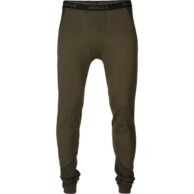 Härkila Base Warm Long Johns mutanda termica willow green