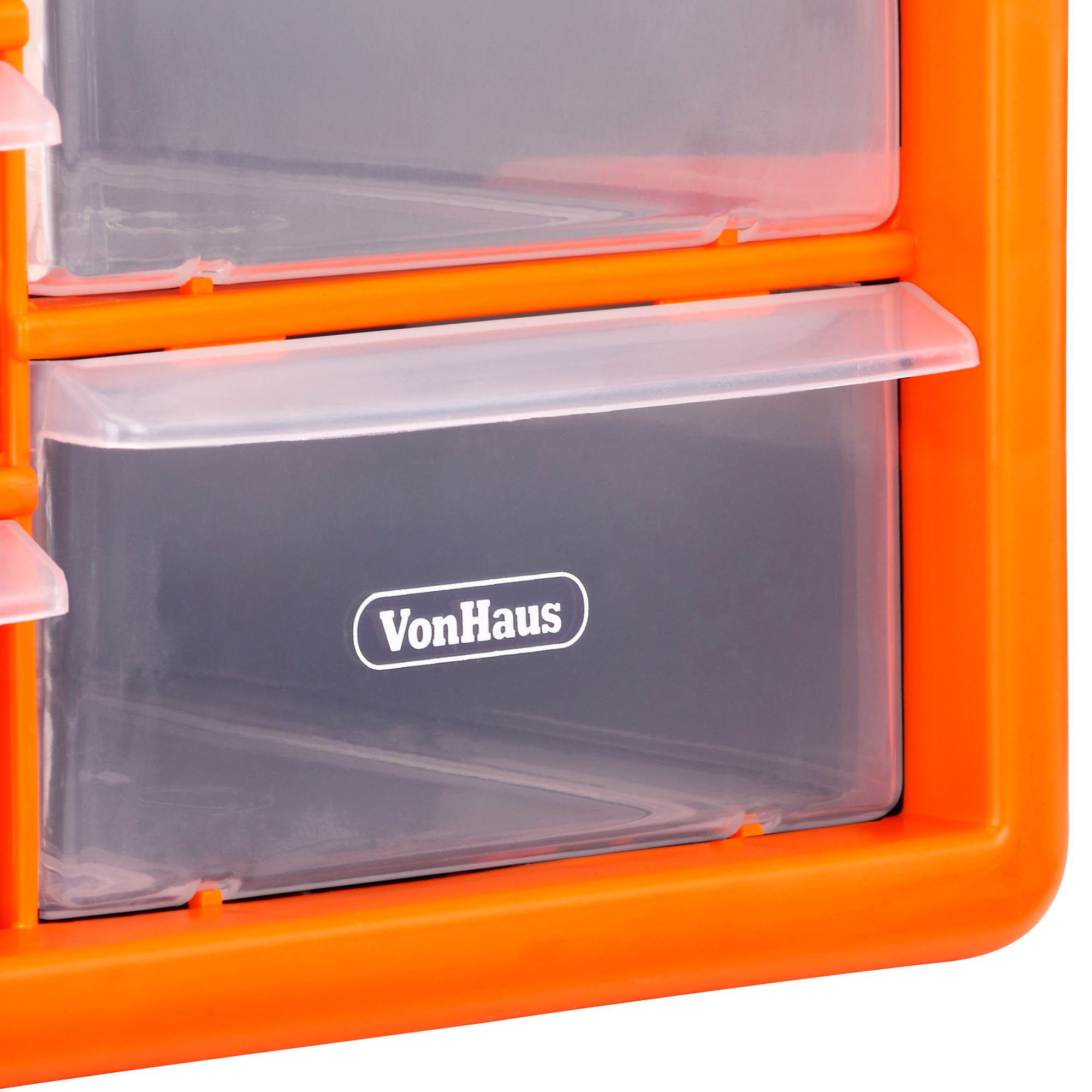 VonHaus Organizer 30 Cassettini Viti 50,5x16x25,6 cm Plastica
