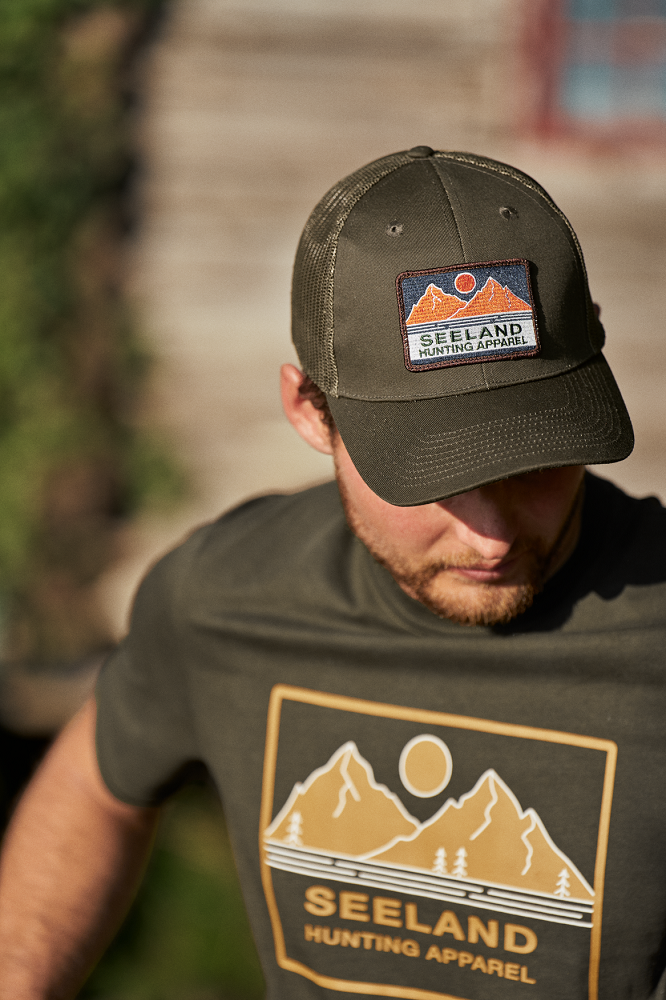 Seeland Gabbro Trucker cappellino grizzly brown traspirante