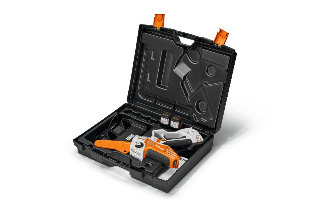 Stihl GTA 40 mini motosega a batteria set 2 batterie potatura