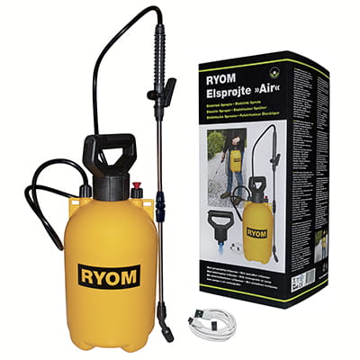 Ryom Air 5 L irroratrice elettrica a spalla 5 L a batteria