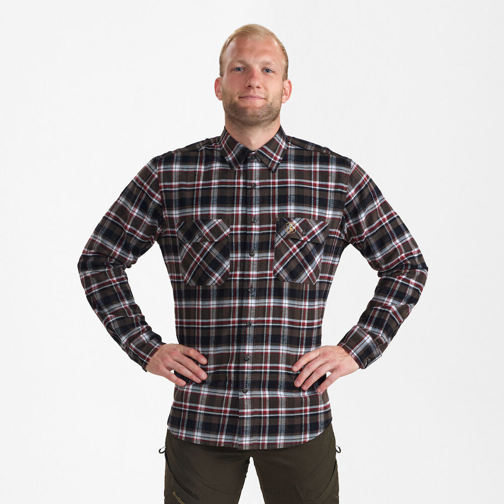 Deerhunter Nathan camicia flanella uomo cotone