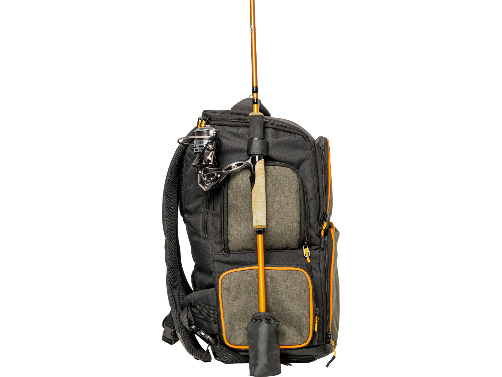 Kinetic zaino pesca 8 scomparti con 2 box portaccessori