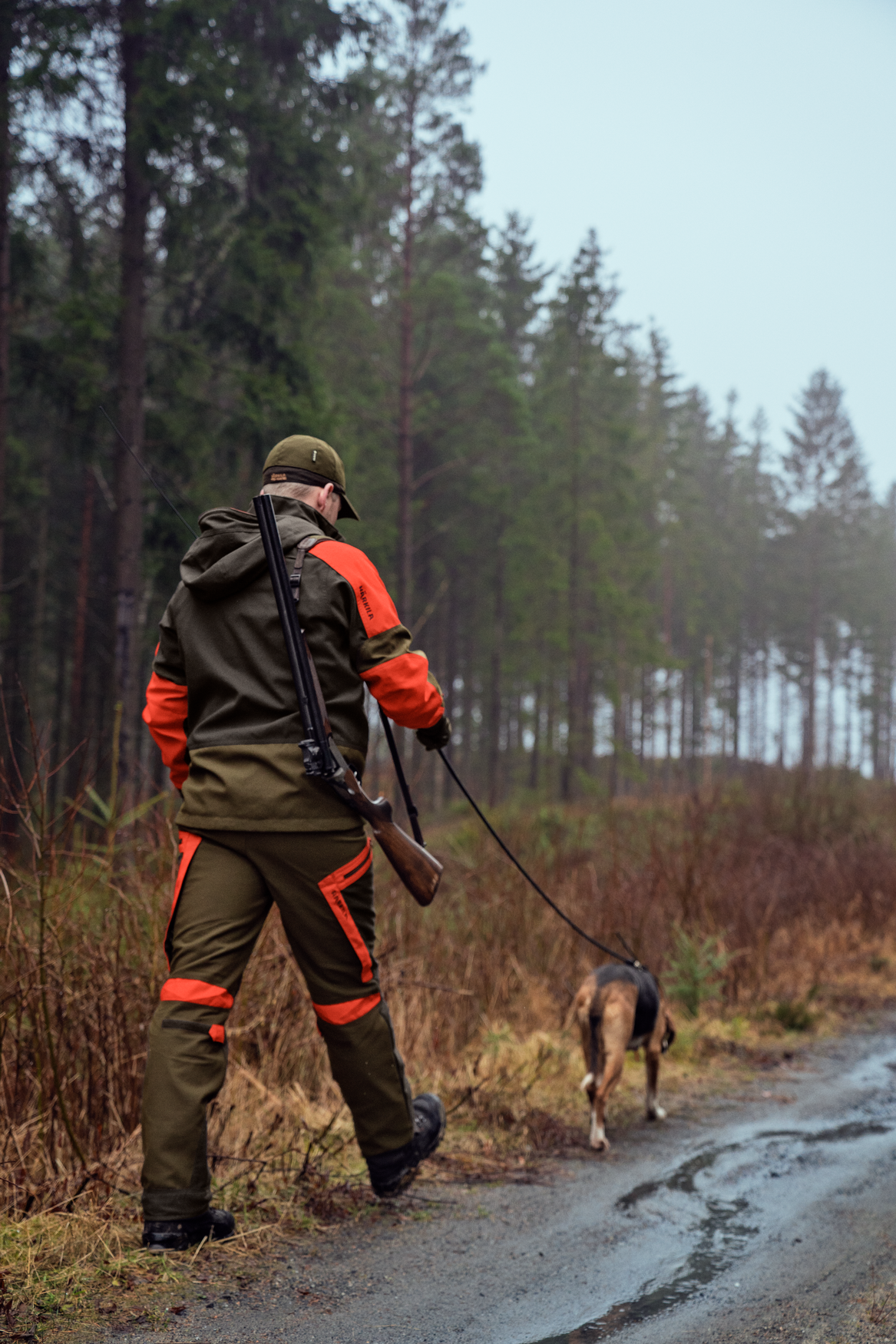 Härkila Pro Hunter Dog Keeper GTX pantaloni caccia verde arancio