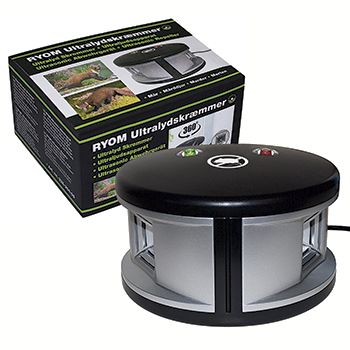 Ryom dissuasore ultrasuoni 230V 200 m2 per topi e faine